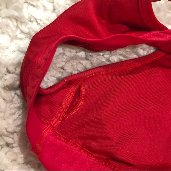 PINK Ultimate Racerback 86 Sports Bra Red Gold Small - Picture 4 of 4